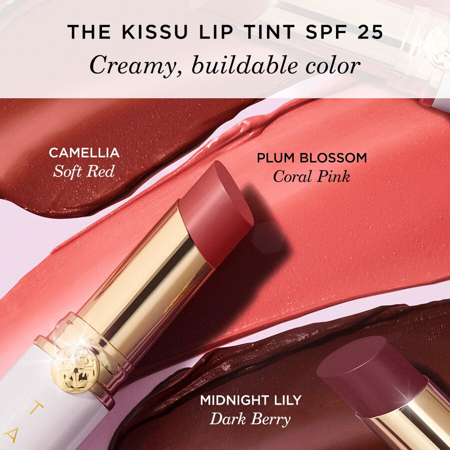 le baume à lèvres teinté kissu spf 25 avec protection solaire